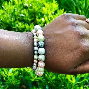 Mother daughter bracelet set